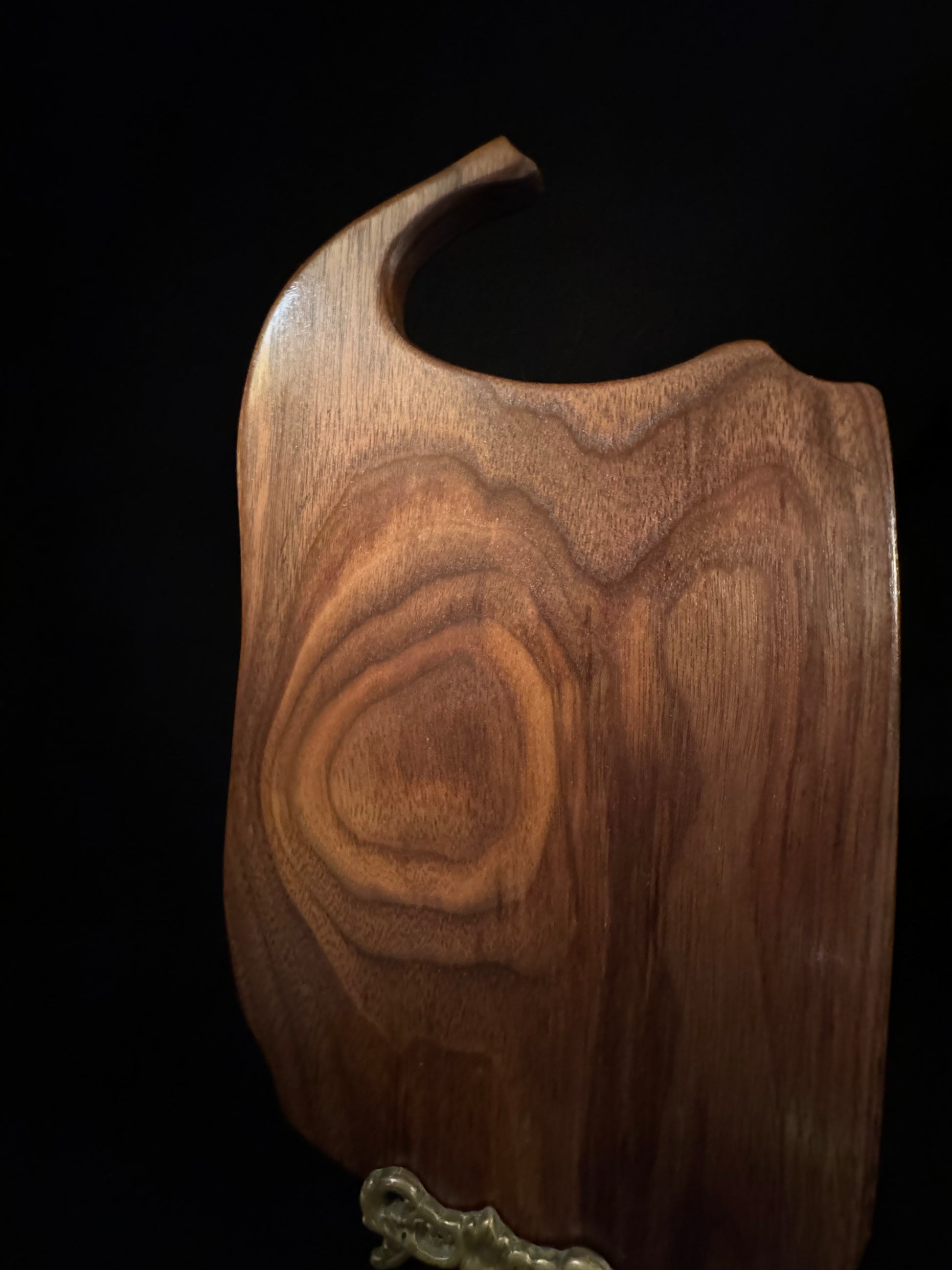 BLOSM | Cutting Board 11”x 8.5” with handle. Walnut. Designed and Handcrafted in California. - BLOSM | Blossom Woodworking