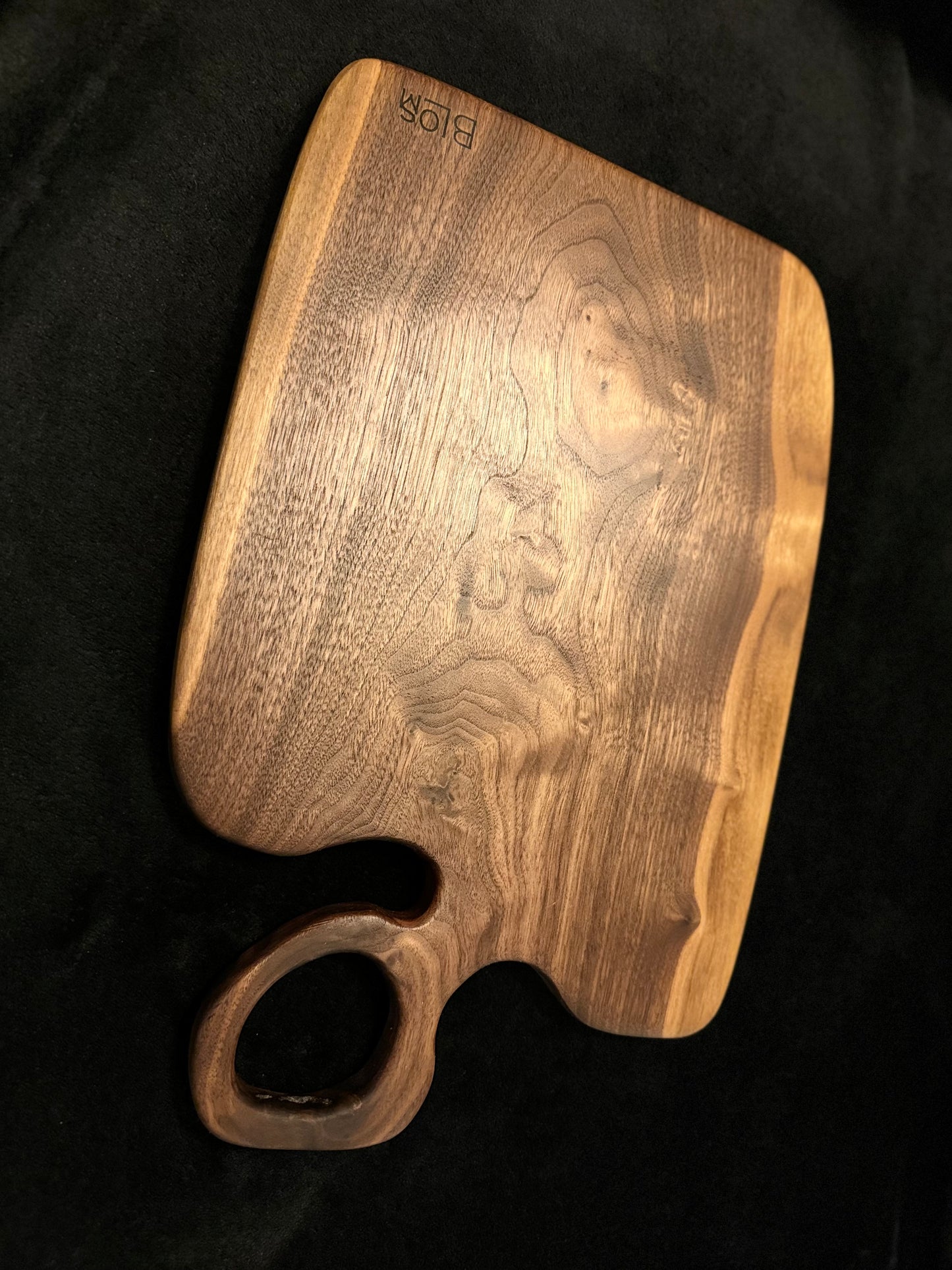 BLOSM | Cutting Boards 18"x 11" with a handle. Walnut. Designed and Handcrafted in California. - BLOSM | Blossom Woodworking