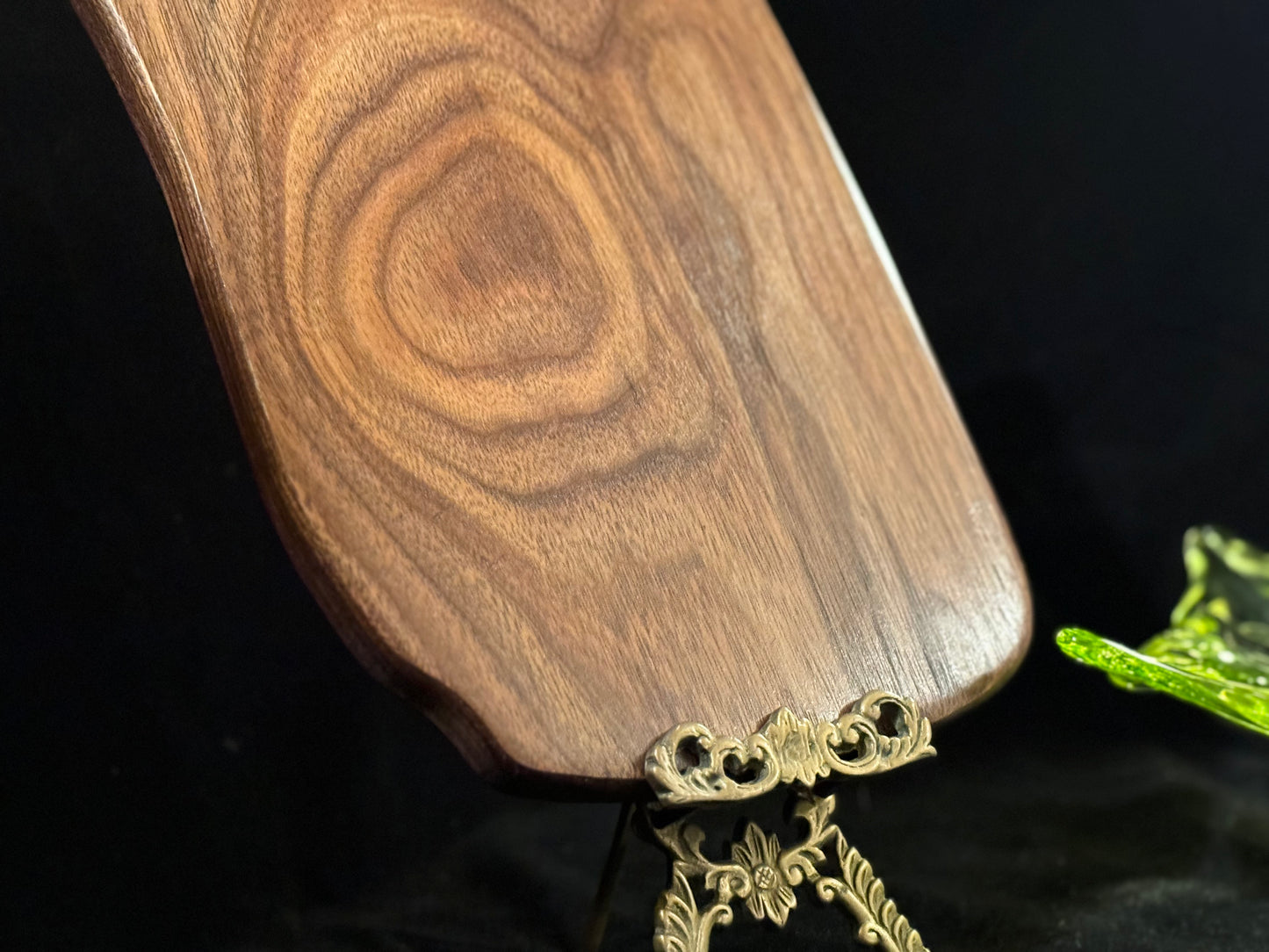 BLOSM | Cutting Board 11”x 8.5” with handle. Walnut. Designed and Handcrafted in California. - BLOSM | Blossom Woodworking