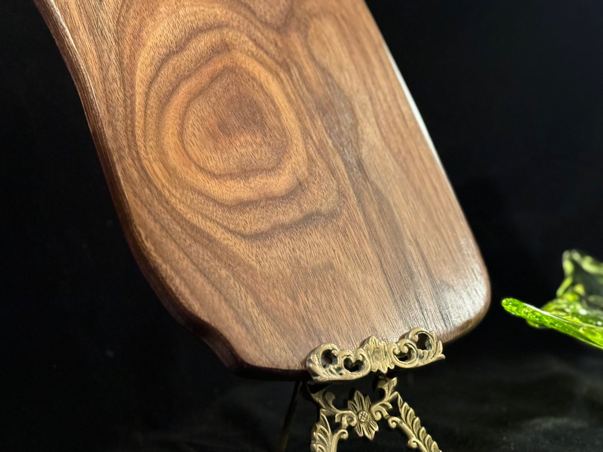 BLOSM | Cutting Board 11”x 8.5” with handle. Walnut. Designed and Handcrafted in California. - BLOSM | Blossom Woodworking