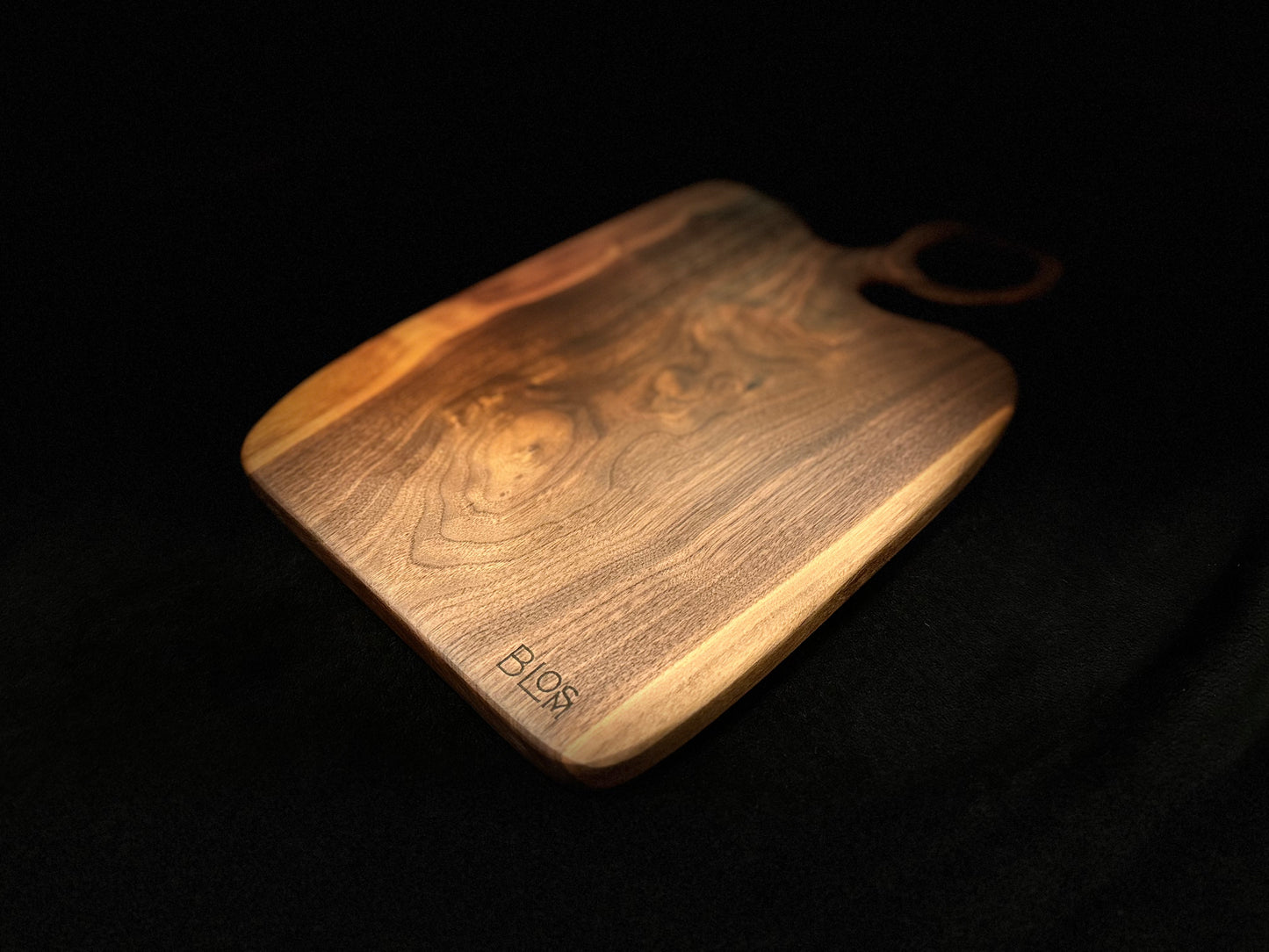BLOSM | Cutting Boards 18"x 11" with a handle. Walnut. Designed and Handcrafted in California. - BLOSM | Blossom Woodworking