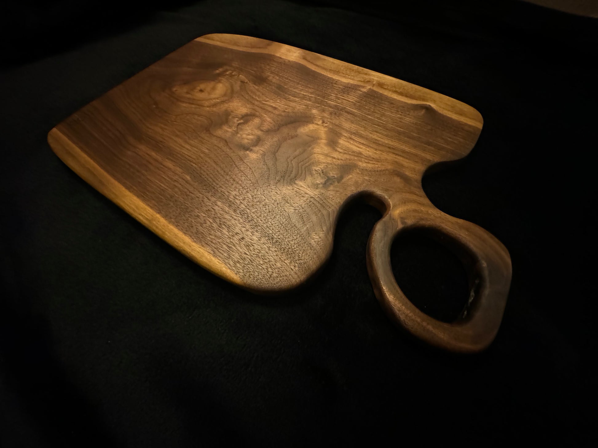 BLOSM | Cutting Boards 18"x 11" with a handle. Walnut. Designed and Handcrafted in California. - BLOSM | Blossom Woodworking