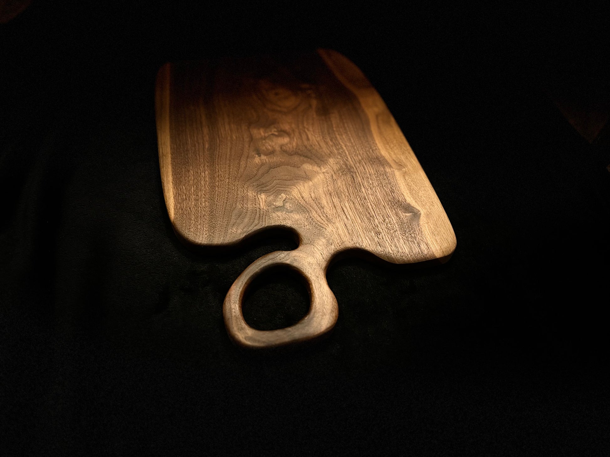 BLOSM | Cutting Boards 18"x 11" with a handle. Walnut. Designed and Handcrafted in California. - BLOSM | Blossom Woodworking