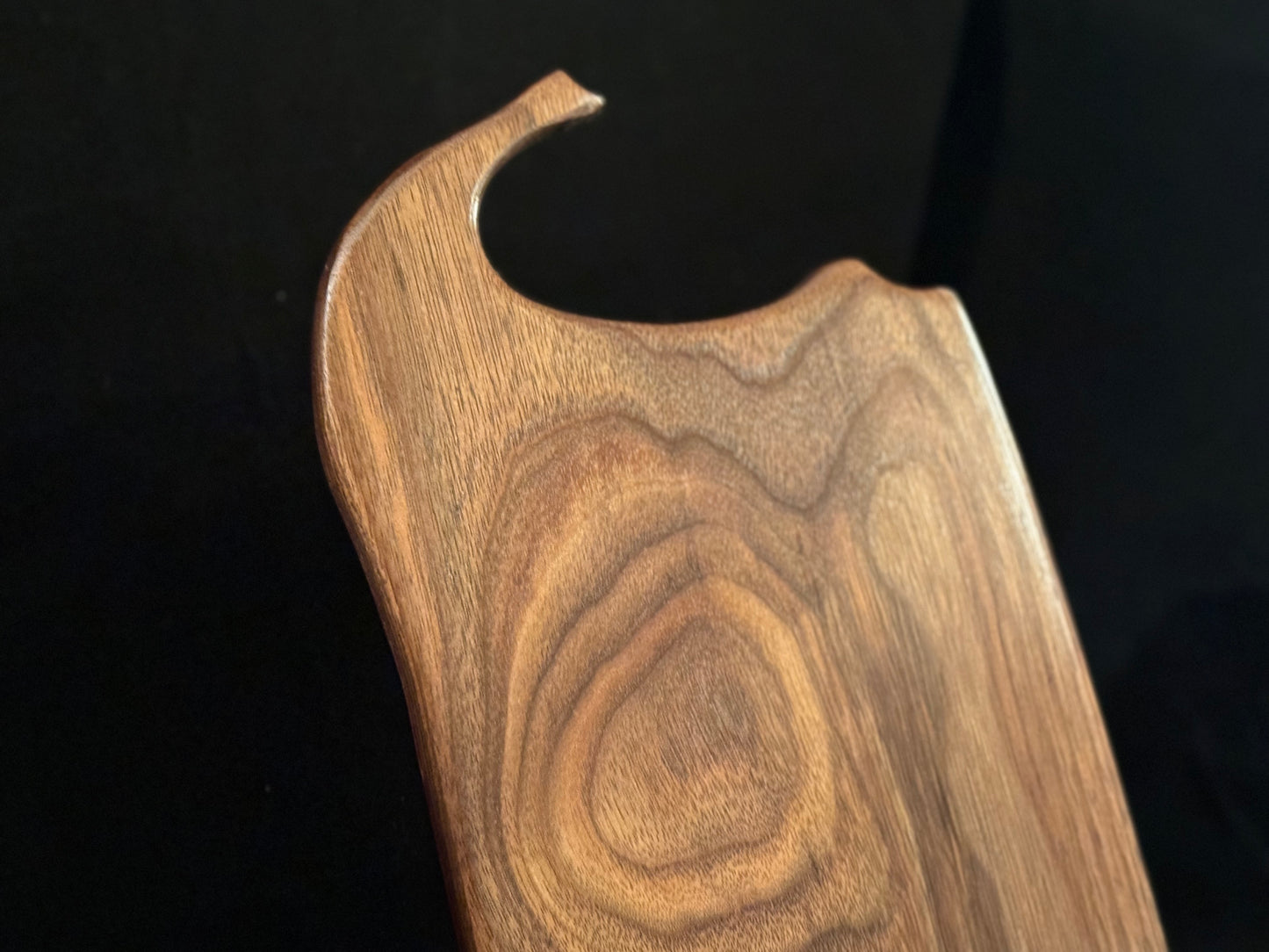 BLOSM | Cutting Board 11”x 8.5” with handle. Walnut. Designed and Handcrafted in California. - BLOSM | Blossom Woodworking