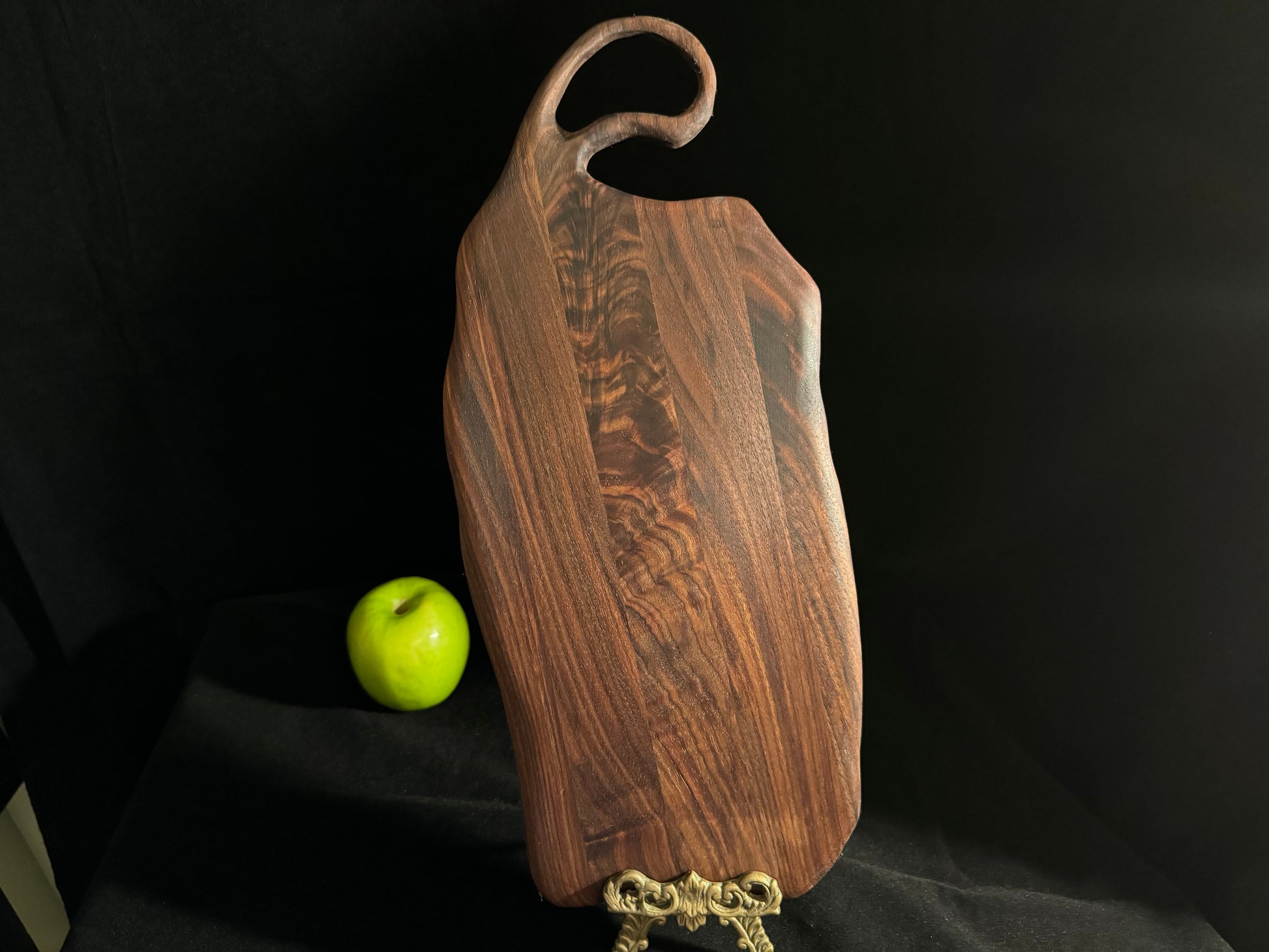 BLOSM | Cutting Boards SET 15"x 9" and 10"x9" with a handle. Walnut. Designed and Handcrafted in California. - BLOSM | Blossom Woodworking