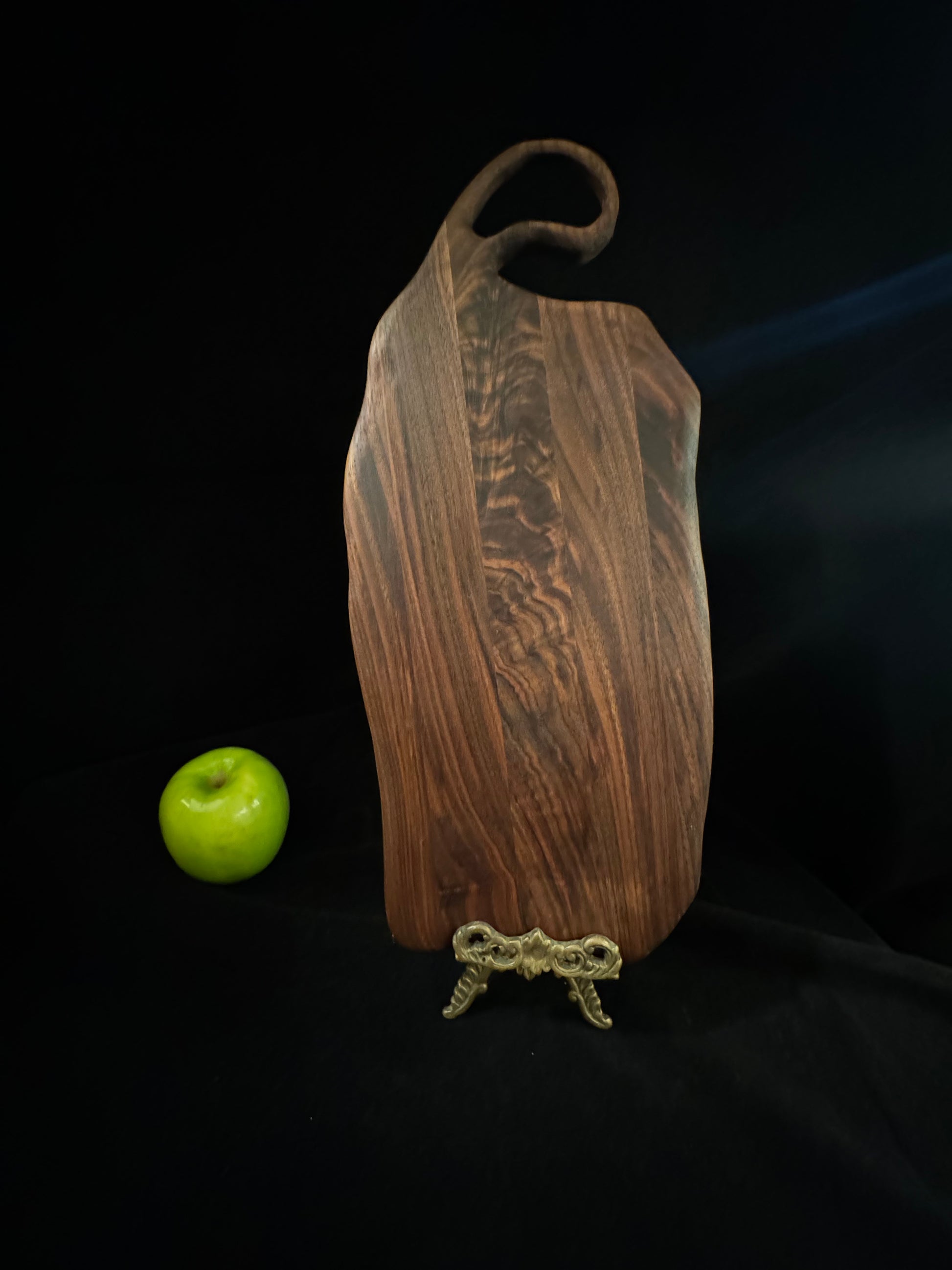 BLOSM | Cutting Boards SET 15"x 9" and 10"x9" with a handle. Walnut. Designed and Handcrafted in California. - BLOSM | Blossom Woodworking