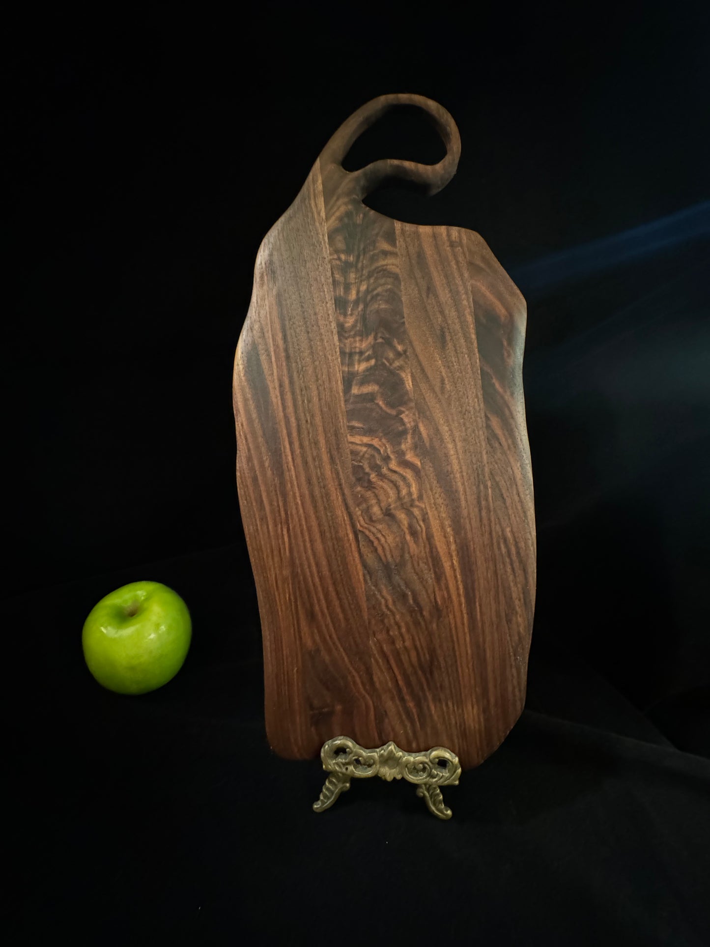 BLOSM | Cutting Boards SET 15"x 9" and 10"x9" with a handle. Walnut. Designed and Handcrafted in California. - BLOSM | Blossom Woodworking