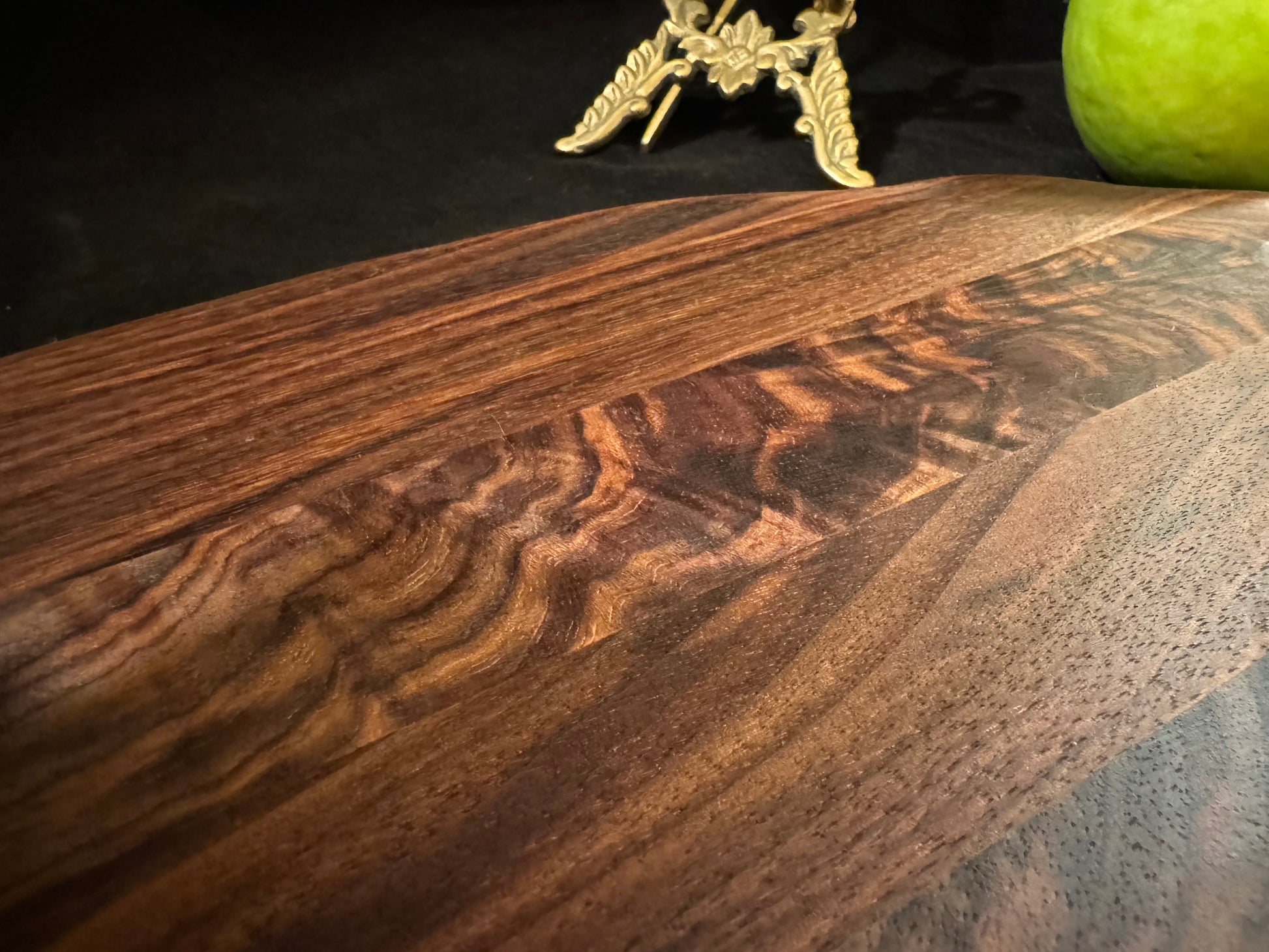 BLOSM | Cutting Boards SET 15"x 9" and 10"x9" with a handle. Walnut. Designed and Handcrafted in California. - BLOSM | Blossom Woodworking