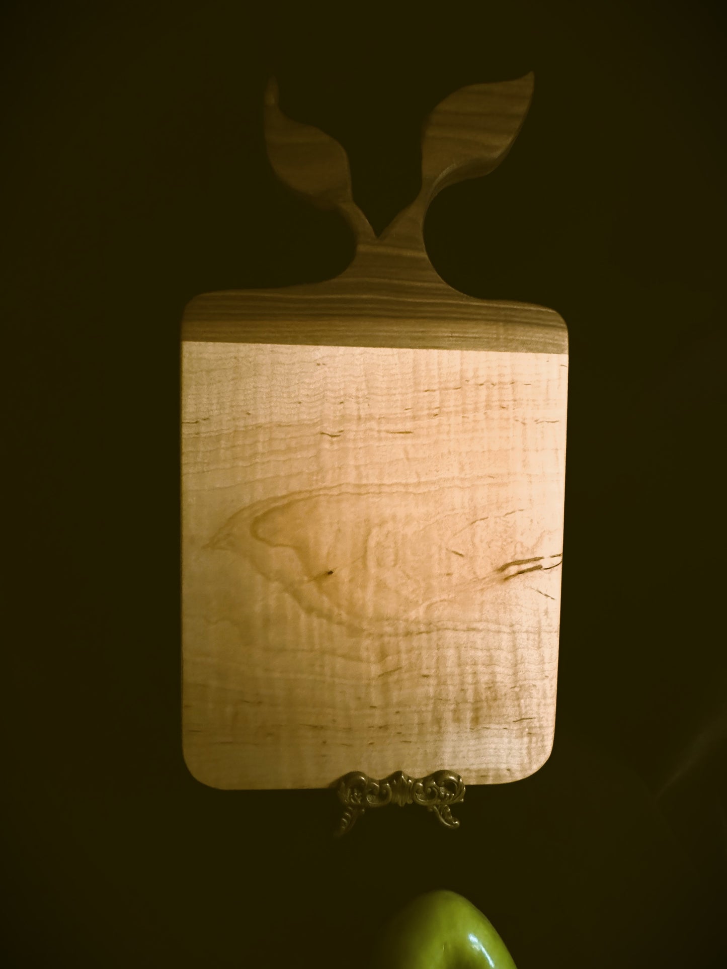 BLOSM | Maple, Walnut Cutting Board 17"x 12" . "Turnip". Designed and Handcrafted in California. - BLOSM | Blossom Woodworking