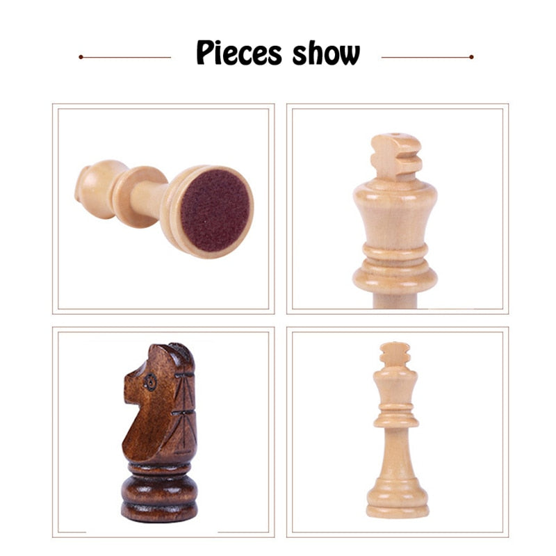 BLOSM | RECOMMENDATION: Mahogany Chess and Checkers set. 15in x 15 in board size. Extra queens for overtime. As gift or Luxury set for the home. - BLOSM | Blossom Woodworking