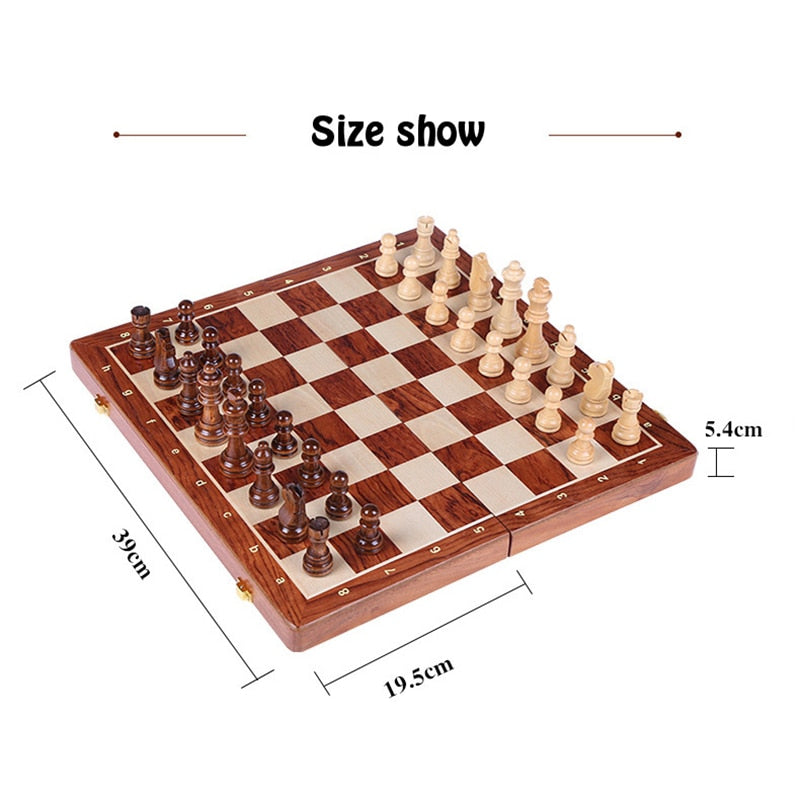 BLOSM | RECOMMENDATION: Mahogany Chess and Checkers set. 15in x 15 in board size. Extra queens for overtime. As gift or Luxury set for the home. - BLOSM | Blossom Woodworking