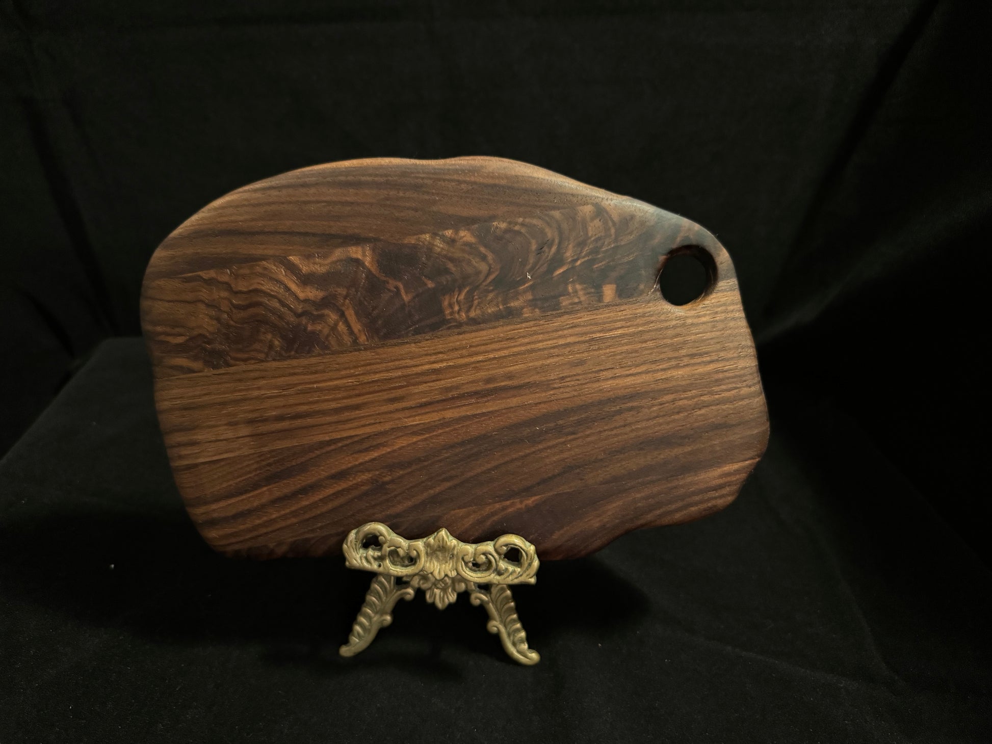 BLOSM | Cutting Boards SET 15"x 9" and 10"x9" with a handle. Walnut. Designed and Handcrafted in California. - BLOSM | Blossom Woodworking