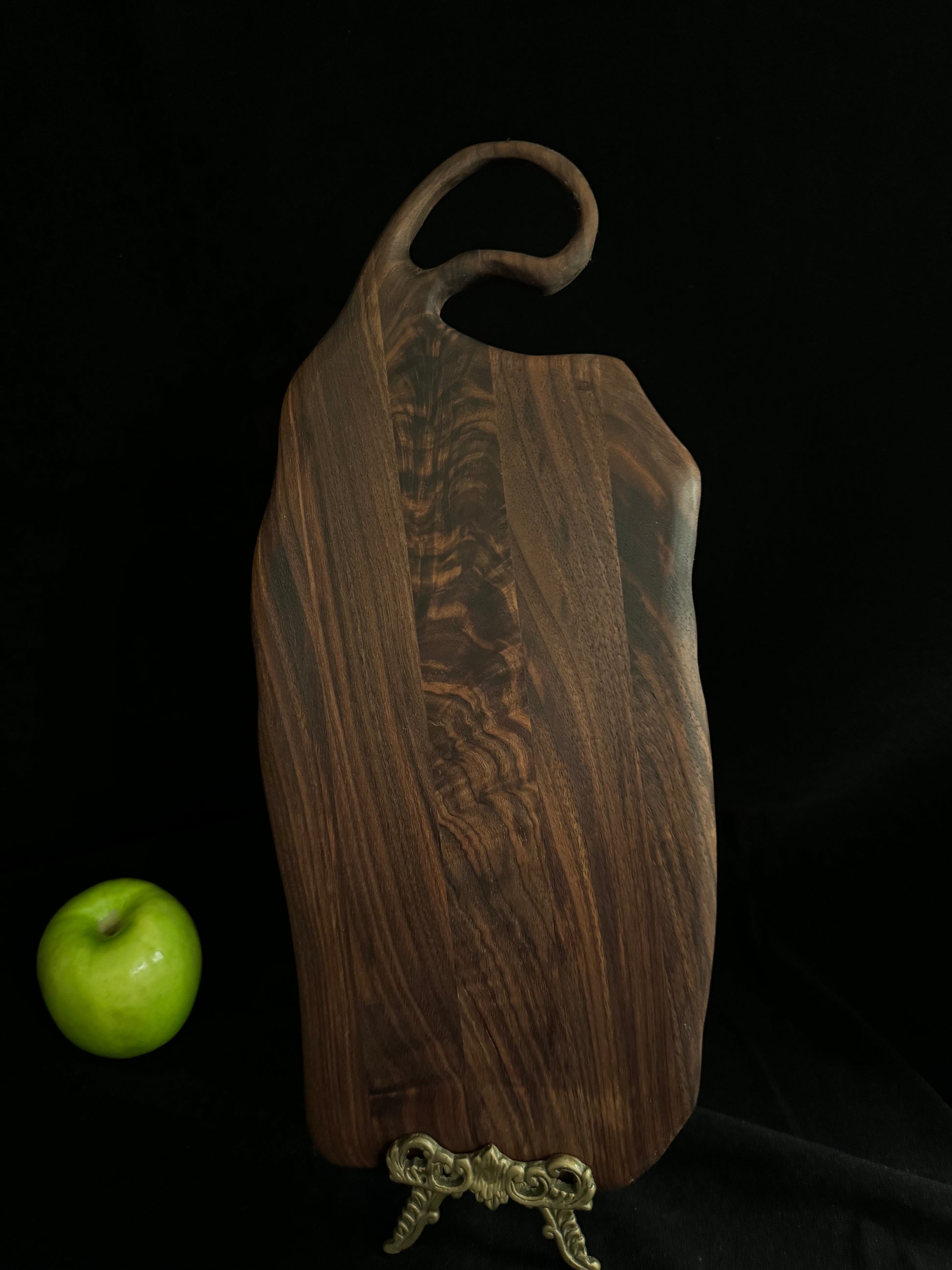 BLOSM | Cutting Boards SET 15"x 9" and 10"x9" with a handle. Walnut. Designed and Handcrafted in California. - BLOSM | Blossom Woodworking
