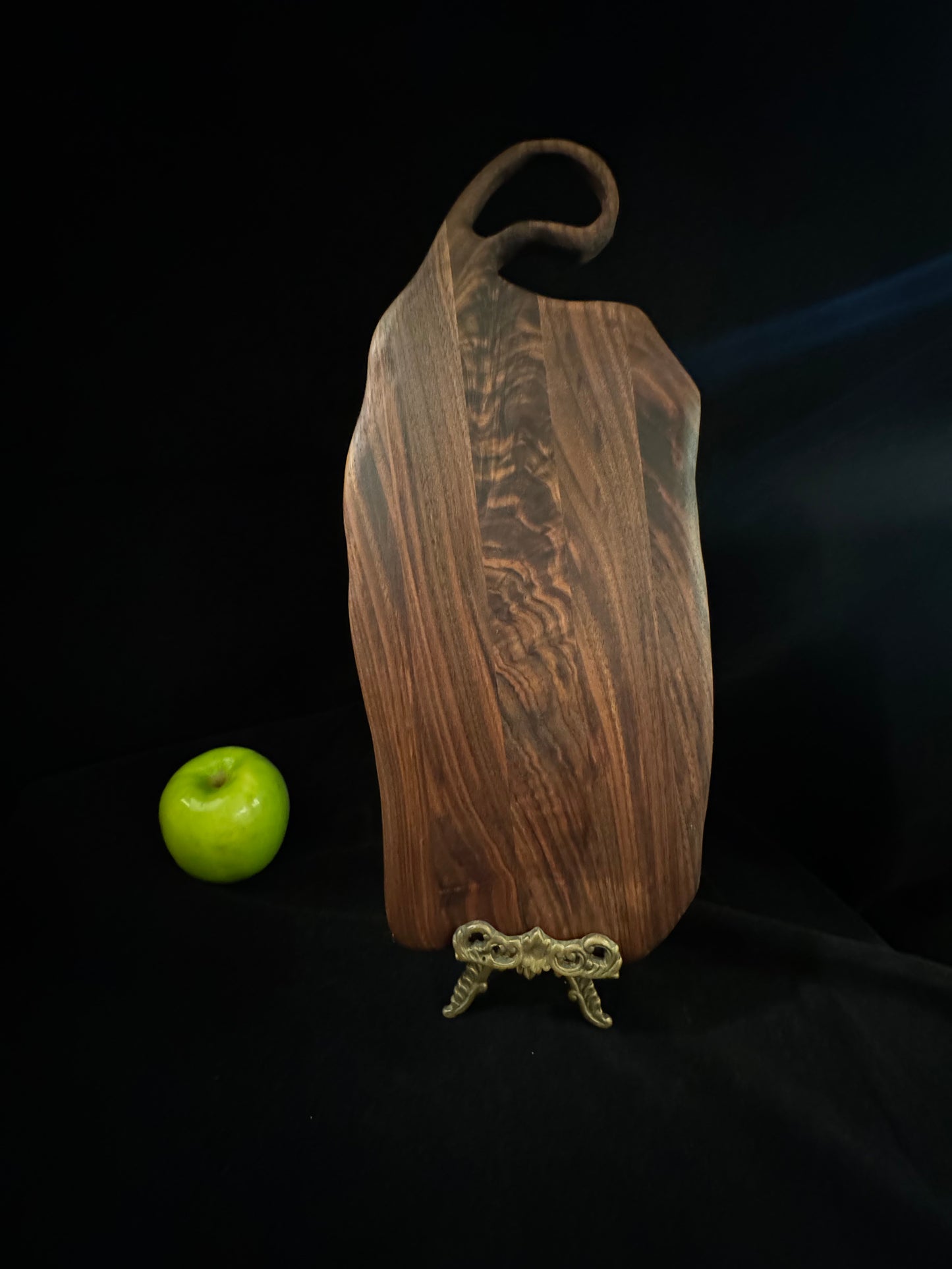 BLOSM | Cutting Boards SET 15"x 9" and 10"x9" with a handle. Walnut. Designed and Handcrafted in California. - BLOSM | Blossom Woodworking