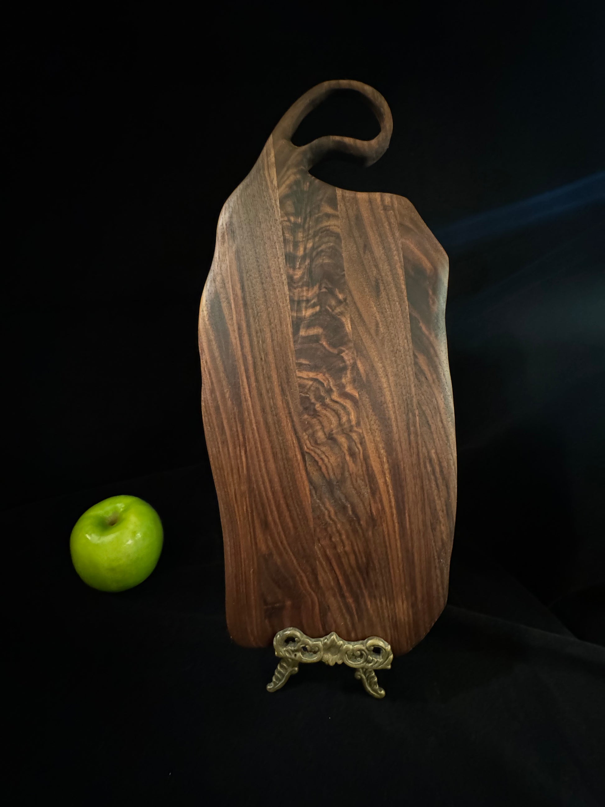 BLOSM | Cutting Boards SET 15"x 9" and 10"x9" with a handle. Walnut. Designed and Handcrafted in California. - BLOSM | Blossom Woodworking